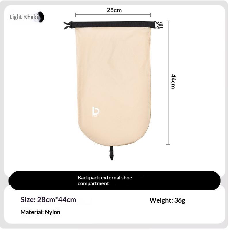 Dustproof Hiking Shoe Storage Bag Portable Backpack Hanging Organizer Large Capacity Travel Camping Outdoor Shoe Pouch