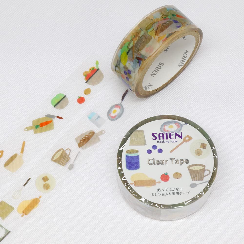 Made In Japan Kamiiso Masking Kitchen 15mm X 3m HR-0001 <SAIEN Tape>
