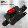 30A 220V Heavy Duty Inline Cord Switch IP65 Waterproof Power Cord Toggle Switch Button Rain Proof Outside Duty Device Switch