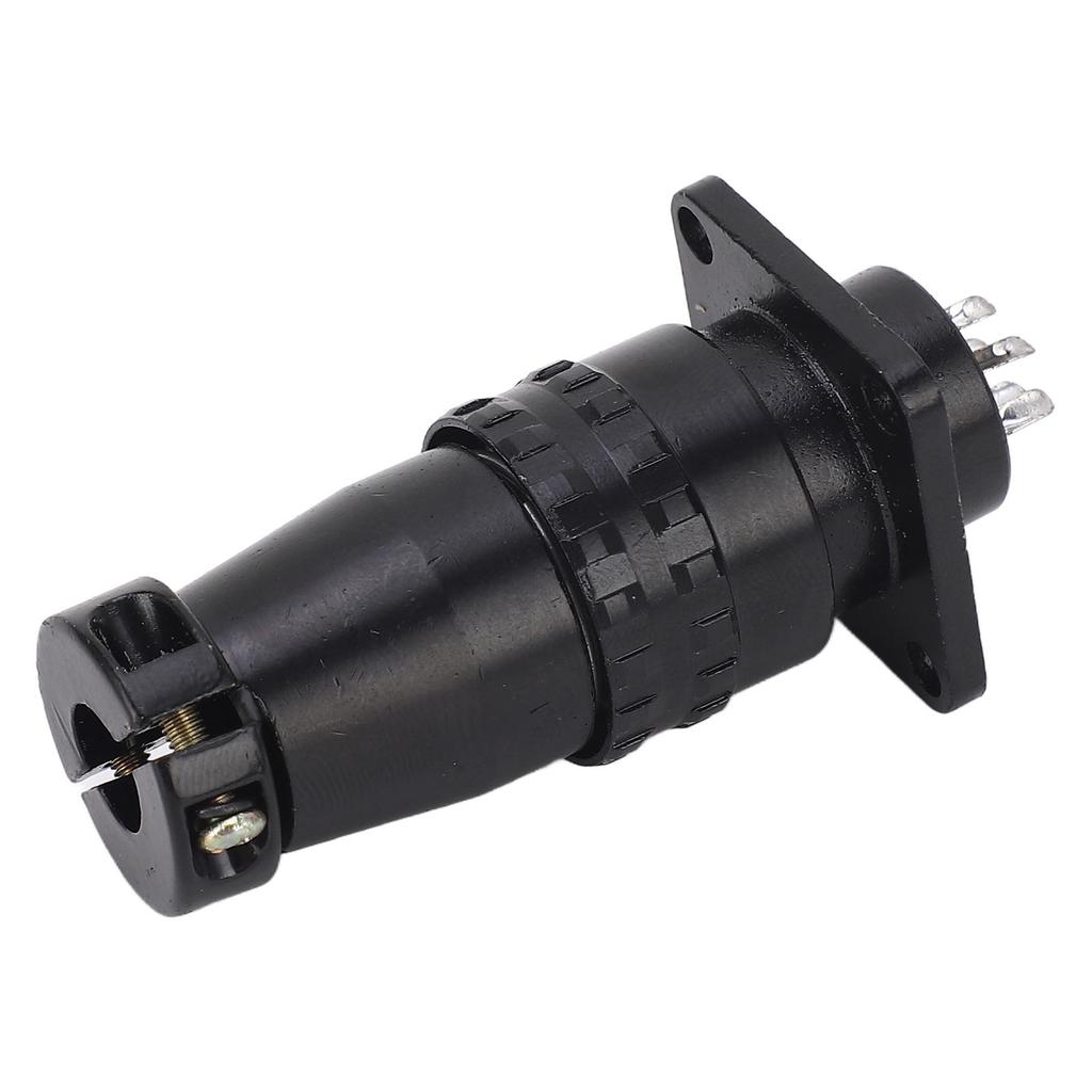 Luftfahrt-Steckdose, 5-poliger Stecker, Buchse, Messingkontakt, AC 400 V für Stromversorgung