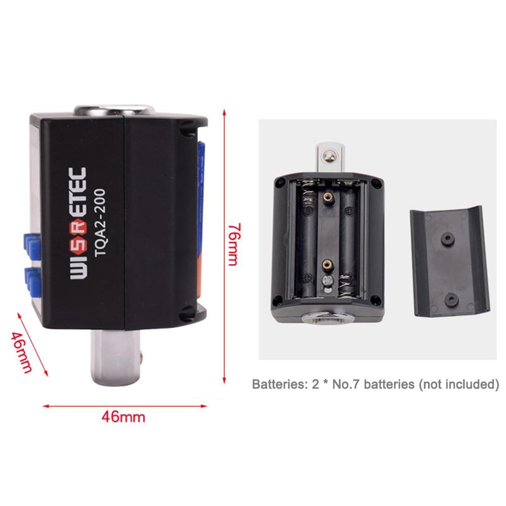 Digital Torque Meter Digital Backlight Display Two-ways Measurement Two Working Modes Adjustable