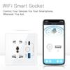 WiFi Universal Wall Socket Multifunction Power Plug Socket USB Charging AC100V-240 Intelligent Wall Outlet Switches