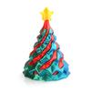 3D Printed Spiral Christmas Tree Toy Impossible Passthrough Sculpture Vortex Thread