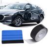 Película Automotiva Vinil Envelopamento Alto Brilho Kit Chrome Delete Blackout Vinil Película para Acabamento de Janela Fita Anti-Risco Filme Protetor à Prova d'Água