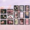 30 buc. PET INS Style Vintage Film Flori Scrapbooking Jurnal Etichete Decorative Autocolante Jurnal Papetarie Album Autocolante