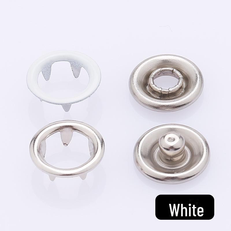 9.5MM Stainless Steel Colorful Baby Clothes Snap Button