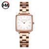 Women's Rose Gold Steel Band Quartz Watch Japanese Movement Simple Dial Women's Watch