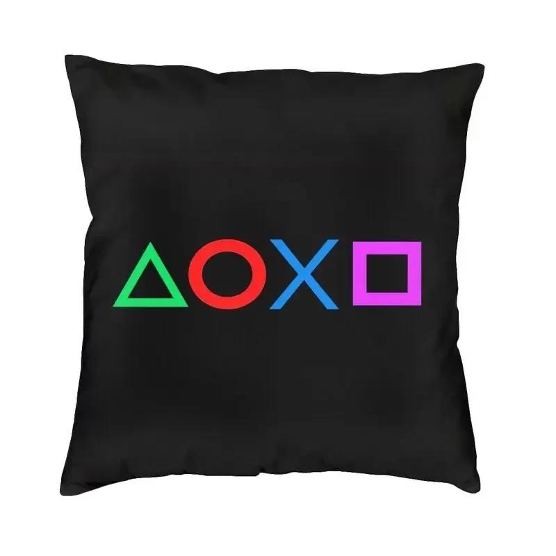 Luxury Just One More Game Cushion Cover Polyester Video Game Gaming Gamer Throw Pillow Case Home Decor