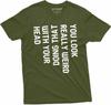 Mens You Look Funny Doing That with Your Head T-Shirt Creative Gift Tee
