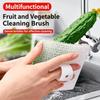 Strumenti per la pulizia della cucina Spazzola per piatti in silicone Spazzola per fessure Accessori per la pulizia della spazzola per la pulizia di frutta e verdura per la casa