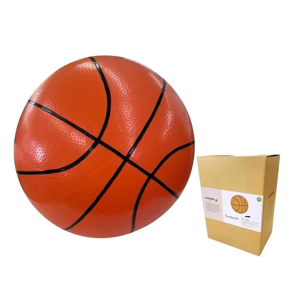 FUNPARK Giant Basketball, Extra Large, Includes Air Pump
