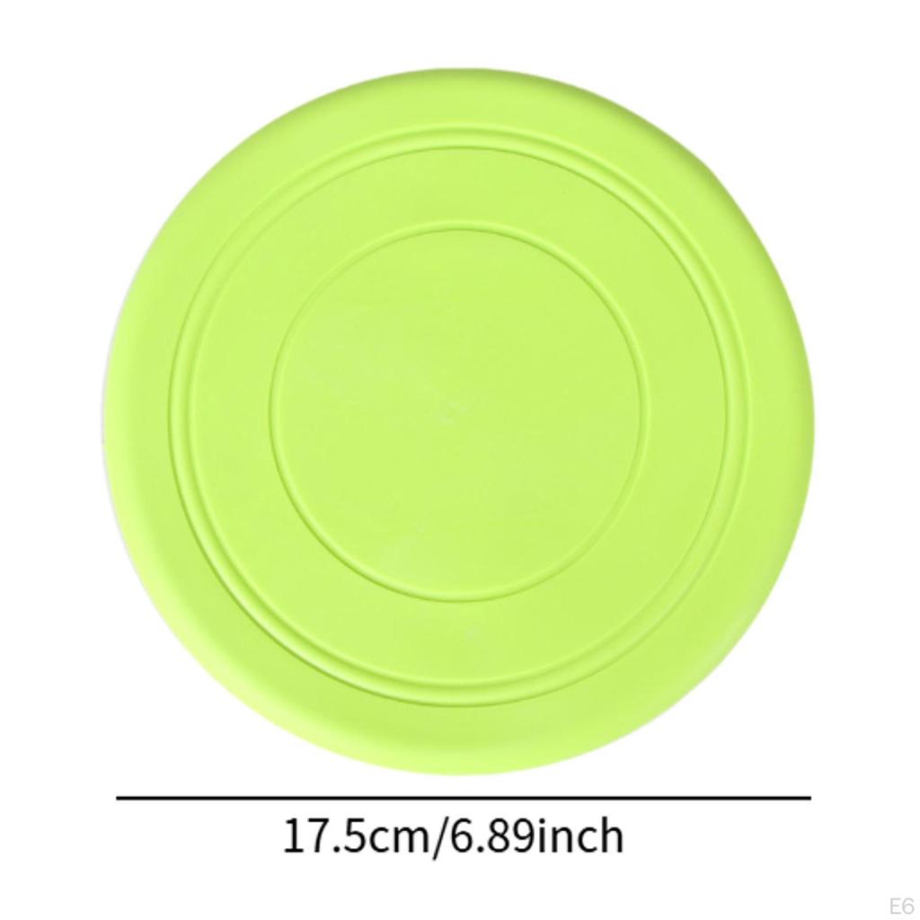 2 Pieces Kids Flying Discs Playing Outdoor Equipment Children Interactive Toys Toss Games for Beach