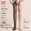 Mao Ren Autumn/Winter High-Waist Sheer Fleece-Lined Tights