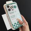 Personality tag For iPhone 16 15 14 11 12 13 Pro Max XS XR 8 7 Plus Transparent Case Cover 16E
