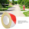 Red White Safety Reflective PVC Tape Warning Sticker Marking Adhesive Tapes 50mm X 46m