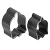 2 Pcs Flower Leather Cutting Die 48mm 58mm Alloy Steel Flower Shape Leather Die Cutter for Crafts