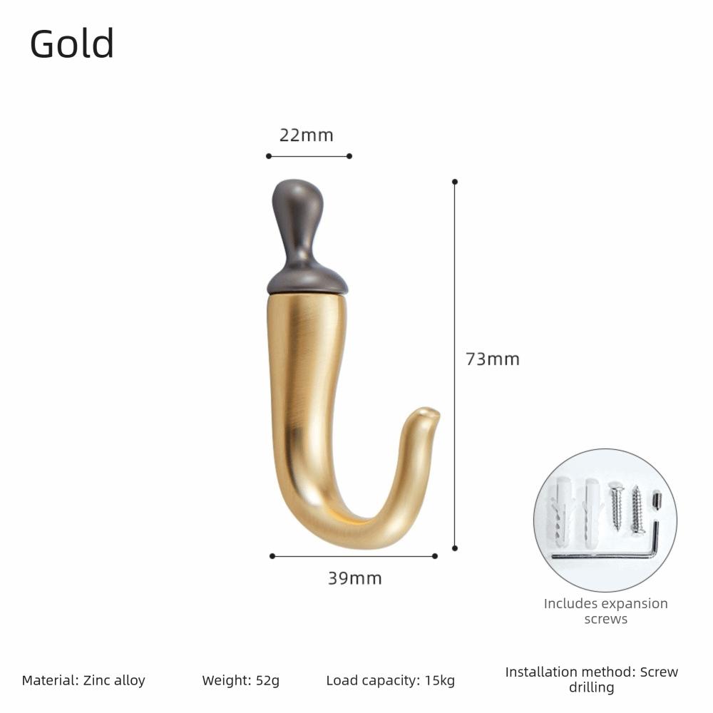 Creative Pepper-Shaped Coat Hook Screw Installation Space Saving Hat Hook Wall-Mounted Key Hook Home