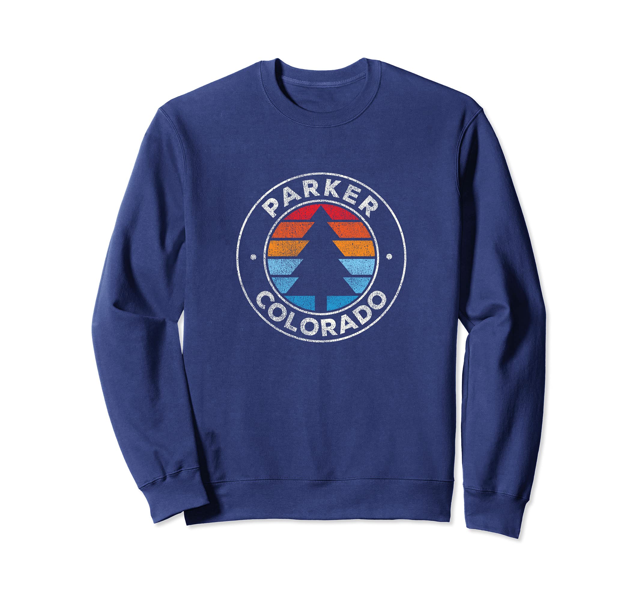 

Parker Colorado CO Vintage Graphic Retro 70s Sweatshirt