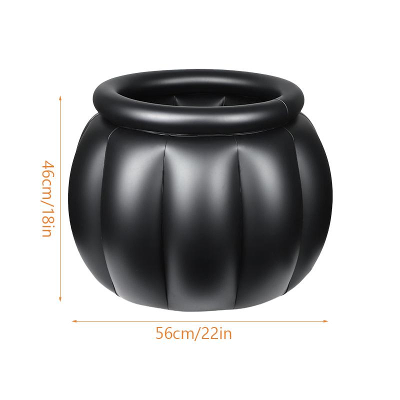 Halloween Large PVC Inflatable Ice Bucket Beverage Holders Drinks Cooler Container Picnic BBQ Summer Party Holiday Horror Decor
