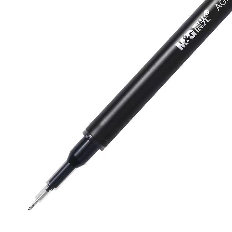 MG 0,5 mm Schwarze Examens-Neutralstift-Mine, Große Kapazität, Schnelltrocknend 4196 MG666 Unterschriftenstift