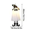 Halloween Ghost Hanging Ornament 300mAh Spooky Ghost Decor With LED Lights Home Porch Garden Yard Party Halloween Decorations
