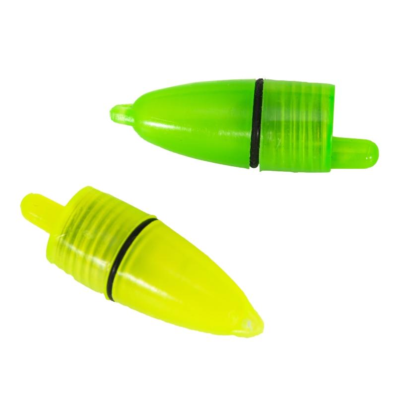 10Pcs/Set Double Bell LED Fishing Bite Alarm Fishing Rod Clip Bell Rod Outdoor Night Fishing Bite Alarm Loud Alert Bell