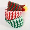 Pet Scarves Cats and Dogs Autumn and Winter Warm Christmas Bibs Knitted Scarves for Dogs