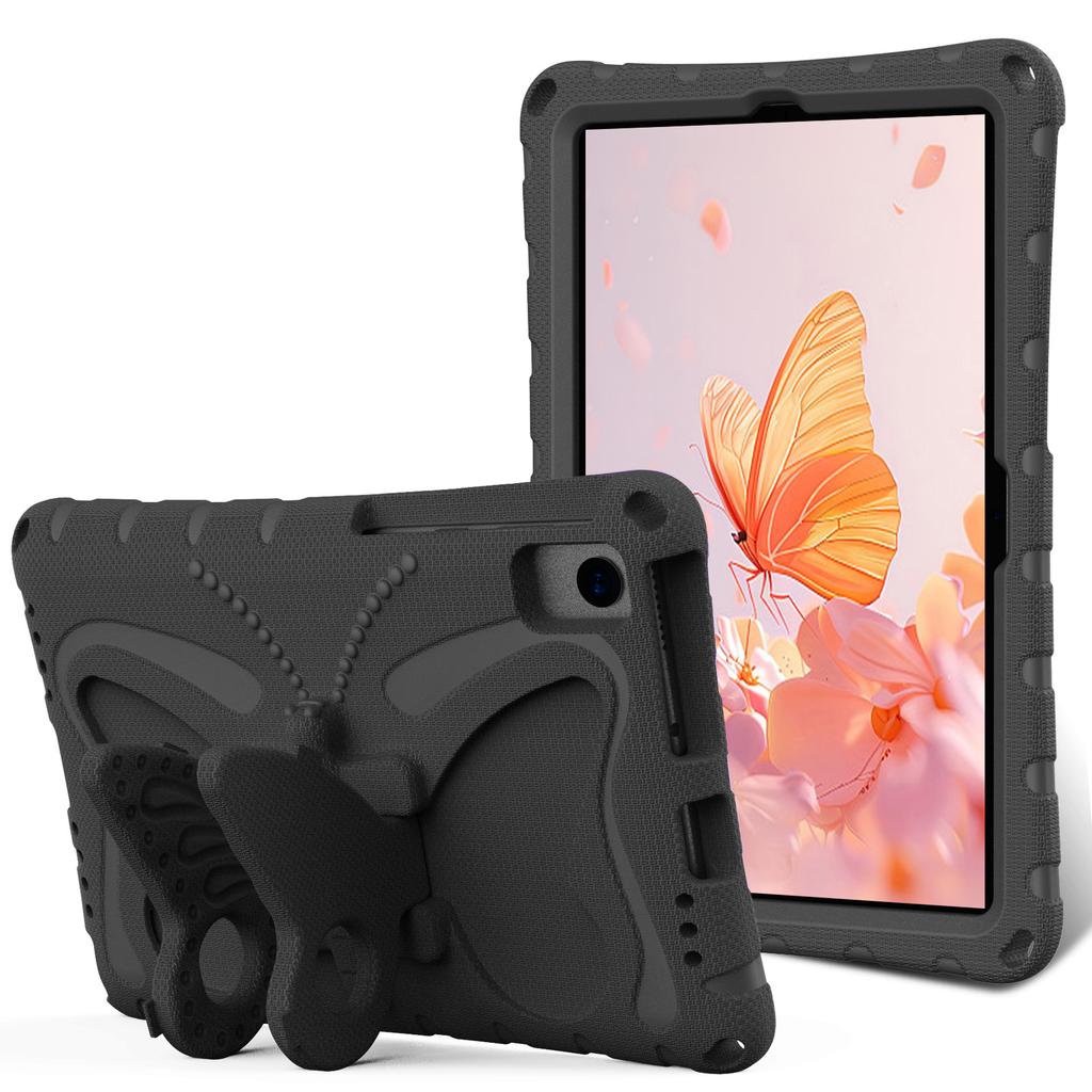 Kindertasche für Samsung Tab A9/A11 Plus A7 T500 T505 T509 S6 Lite S5E T720 Und Lenovo Tab K10 M10 plus X606F M11 330FU/331FC Hülle Schmetterlingsständer
