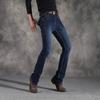Men's Flare Jeans Korean Style Stretch Slim Men's Flared Denim Trousers Jeans Men