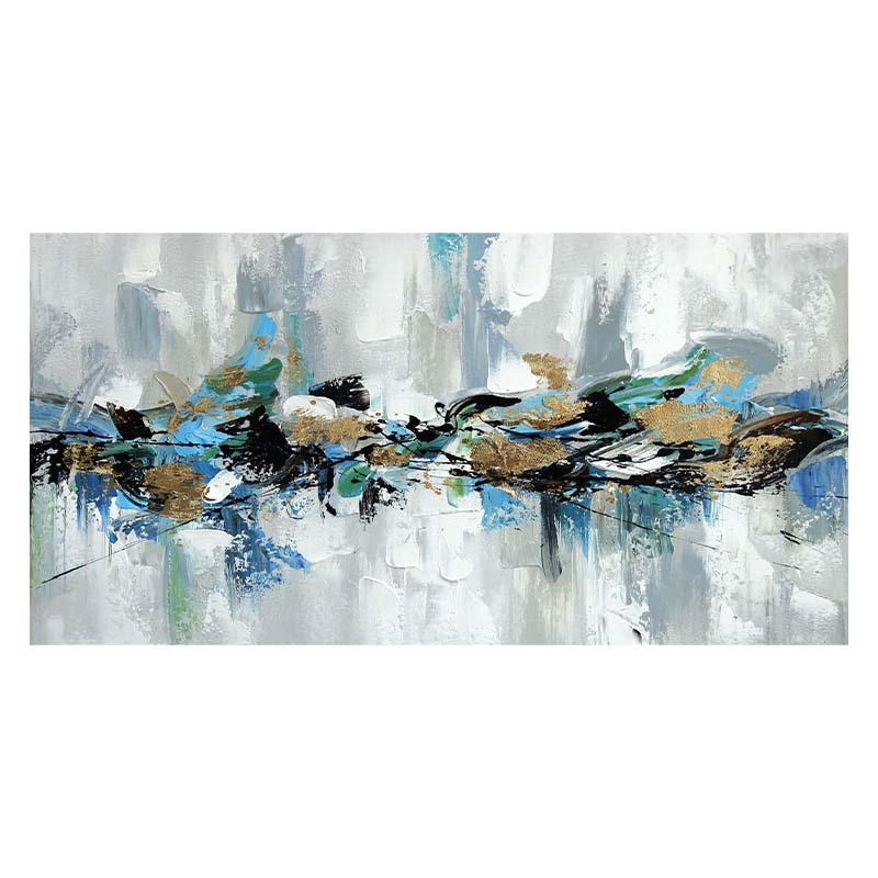 

Красочные абстрактные картины маслом на холсте, настенные рисунки, художественные картины для гостиной, современное украшение дома 50x100cm