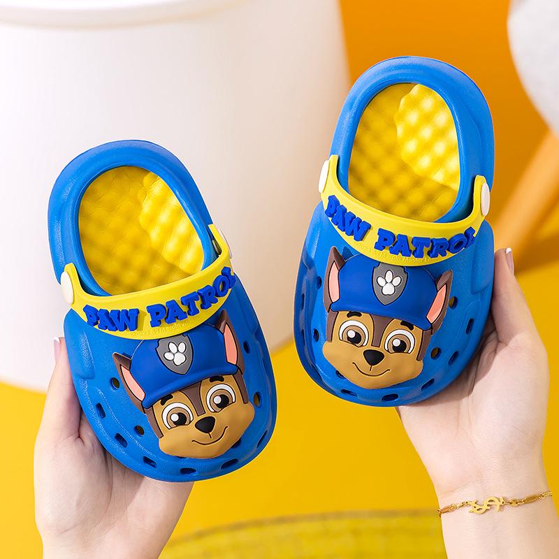 Paw Patrol Non-slip Cartoon Clogs for Kids and Babies - 2024 16cm Inner Length