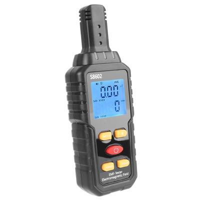 Medidor de EMF 3 em 1 Indicador LED 3 Portátil Detector de Radiação de Campo Eletromagnético Campo Magnético Elétrico Teste de Temperatura