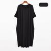 Summer Night Dress Women Short Sleeve Modal Cotton Nightshirt Female Loose Long Nightgowns Summer Women's Home Clothes