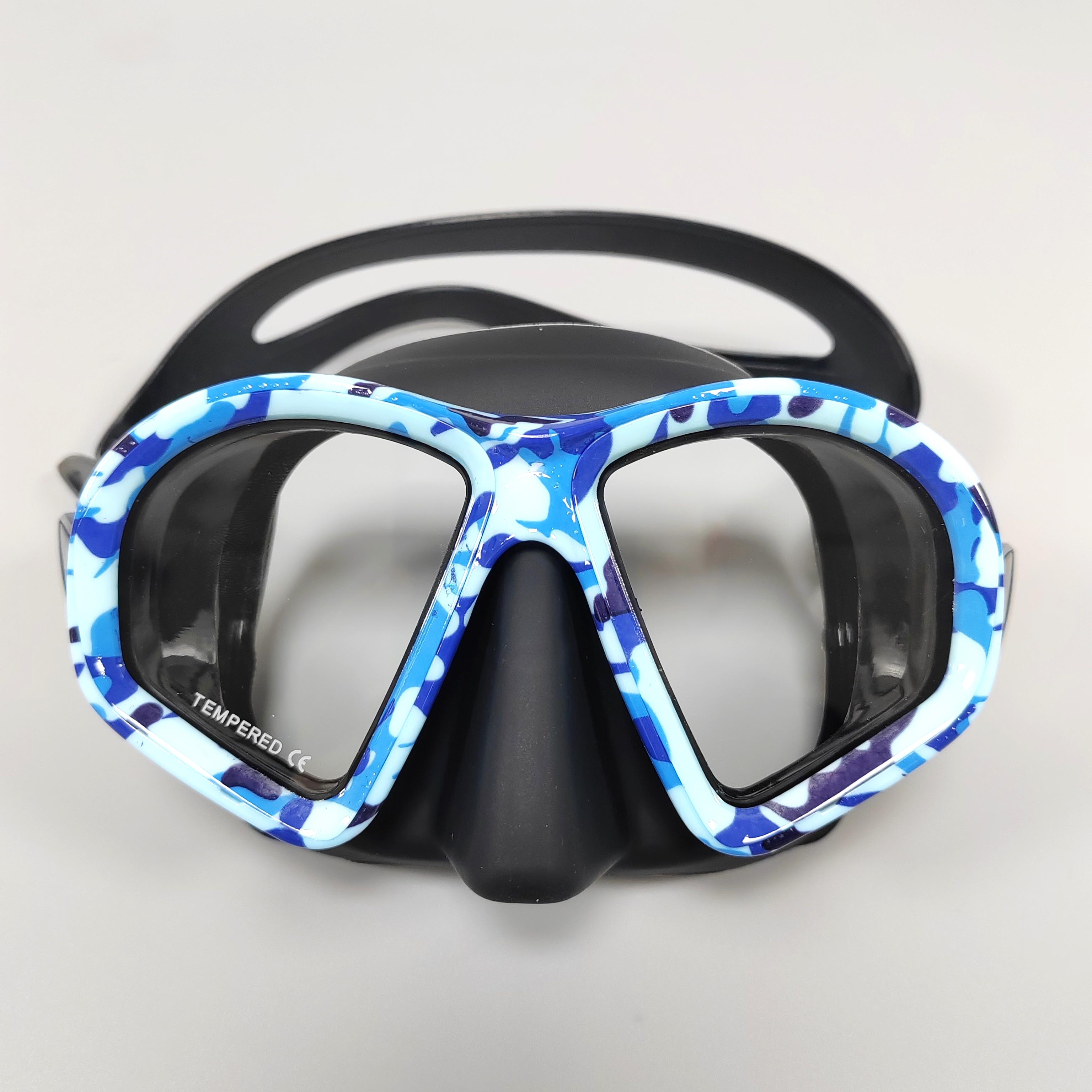 

Scuba diving mask camouflage anti-fog harpoon fishing gear Swimming mask