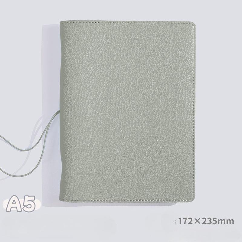 A5 Soft PU DIY Binder Photocards Collect Book Diary Agenda Planner Cover Album Stationery