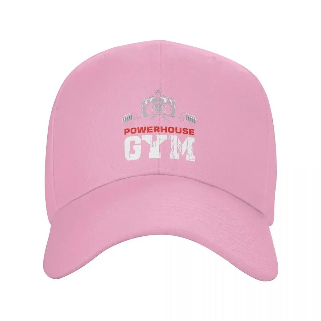 Fashion Bodybuilding Fitness Powerhouse Gym Baseball Cap Women Unisex Custom Adjustable Adult Dad Hat Hip Hop Snapback Caps