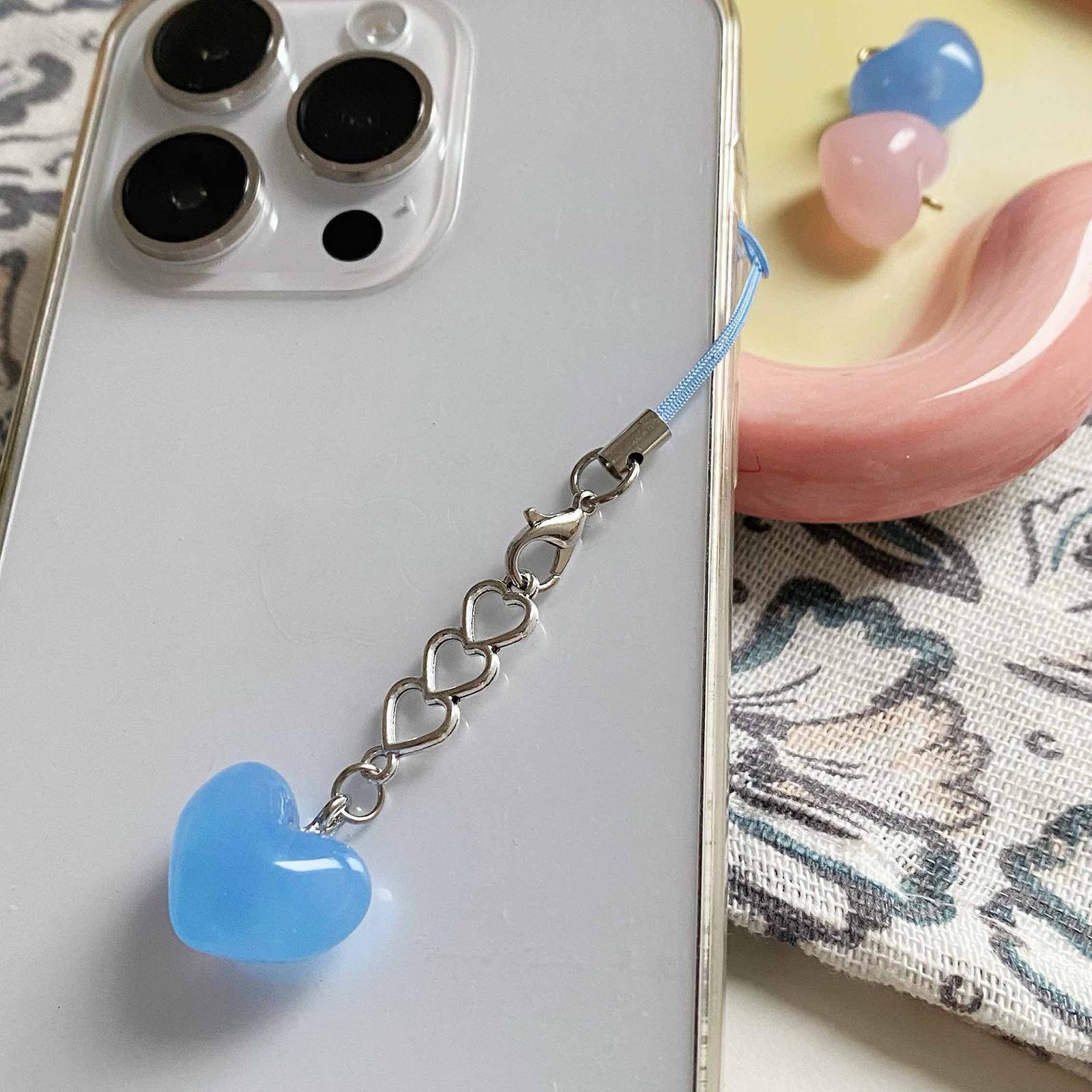 Стильный брелок в виде сердца с любовью — фото 5