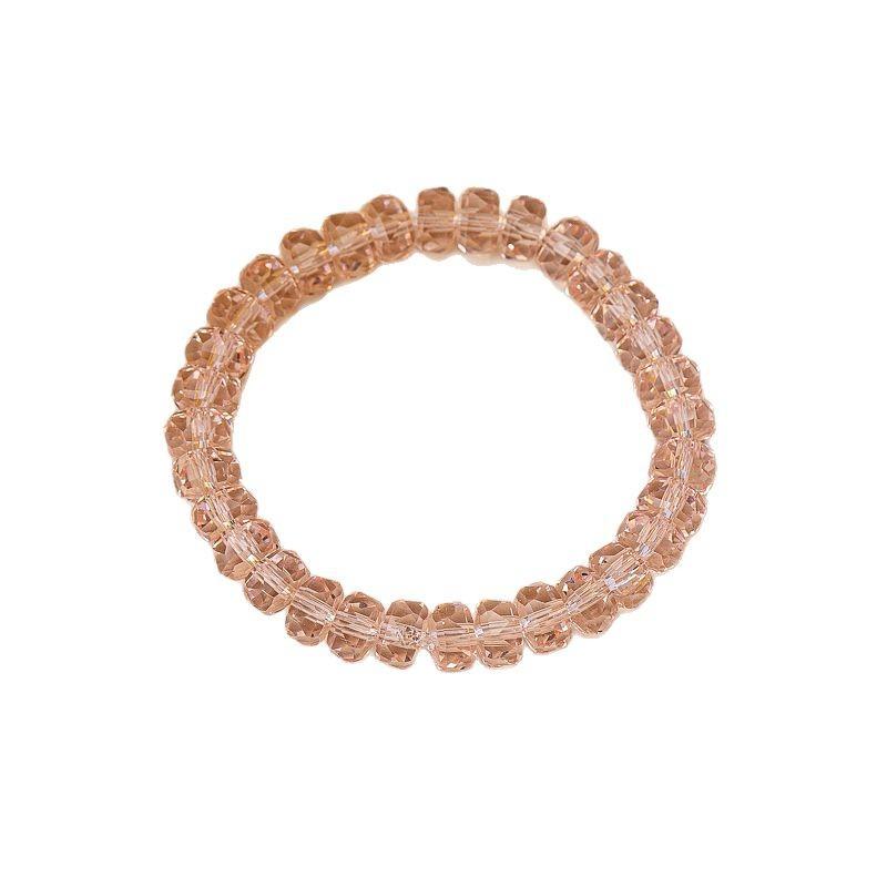 Color Super Seven Crystal Bracelet Women's Super Seven Strawberry Crystal Purple Hair Crystal Strawberry Crystal Dry Strike Peach Blossom Hand Jewelry