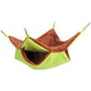 Squirrel Chinchilla Hut Double Layer 2 Tiers Soft Hanging Hamster Bed Cage Tent Parrot Hammock