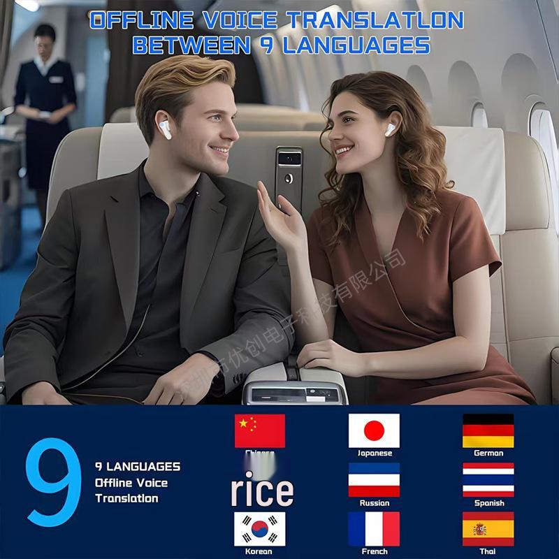 AI Smart Translation Earphones: Real-time Multilingual Interpretation & Cross-border Communication