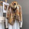 Winter Luxury Thick Warm Shawl Wraps New Cashmere Print Scarf for Women Pashmina Neckerchief Bufanda Long Echarpe Scarves
