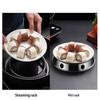 1Pcs Stainless Steel Wok Ring Pot Holder Gas Stove Rack Heat Insulation Cooking Support Stand Kitchen Accessories