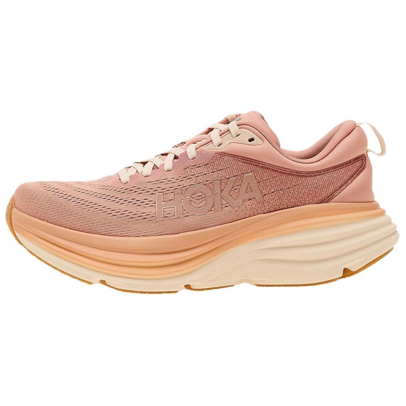 (WMNS) HOKA ONE ONE Bondi 8 Sandstone Cream Women s 1127952-SNC EU 38⅔