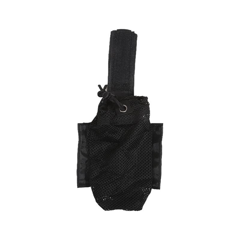 1/3Pcs Outdoor Cycling Water Bottle Pouch Foldable Mesh Water Bottle Sleeve Bag For Backpack Tactical Molle Holder Storage Bags