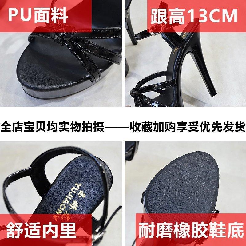 Dámské boty na vysokém podpatku nové boty tenké podpatky sandály s otevřenou špičkou dámská ruční výroba dámské boty