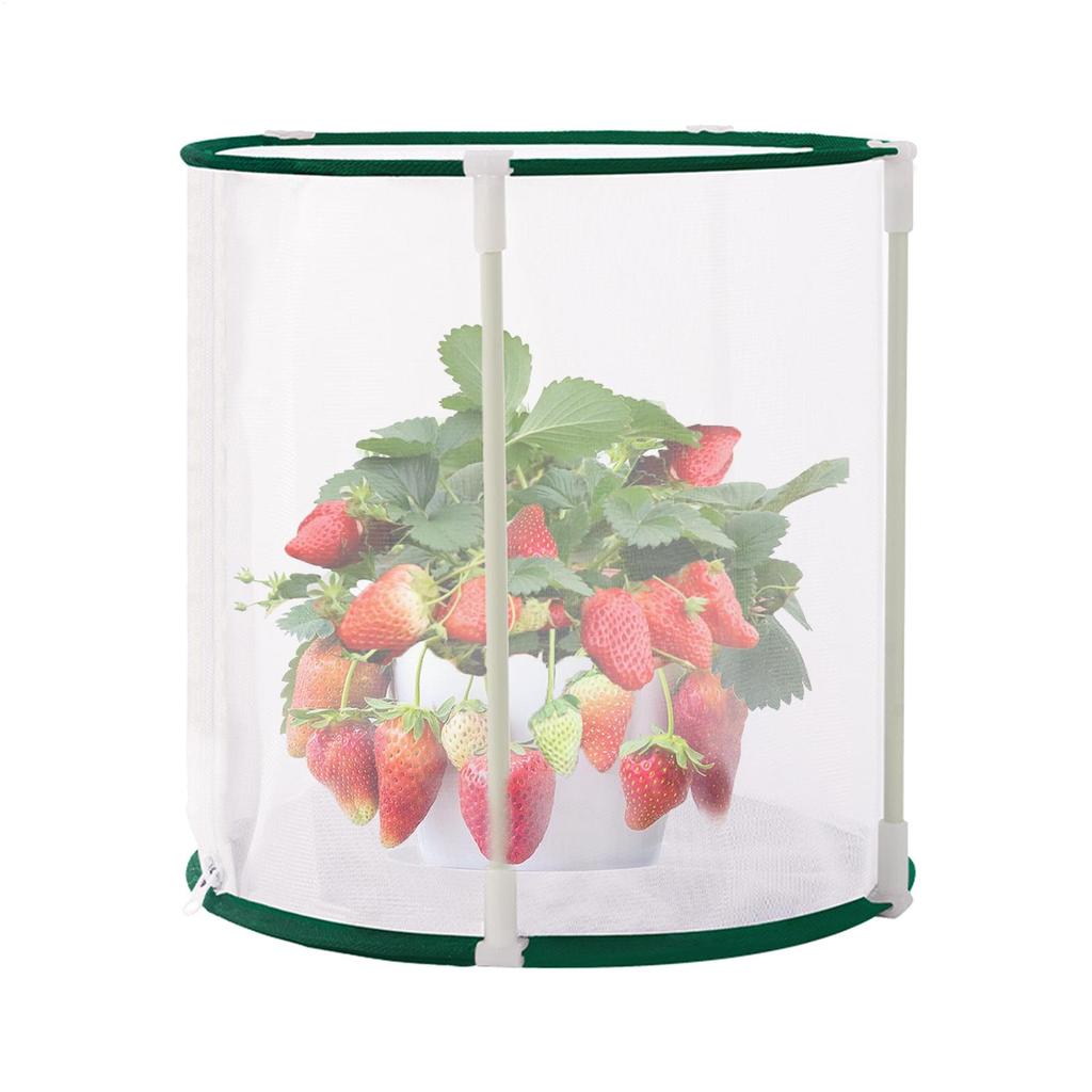 Multifunctional Plant Cove Net Cage Guard Tent Foldable Circular Insect Screen Garden Plant Protection Cover For Flower Plants