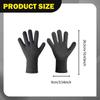 3mm Neoprene Diving Gloves, Five-Finger Non-Slip Swimming Hand Protection for Fishing,