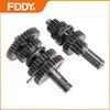 FDDY 110CC ATV 3+1 Getriebe Hauptgegenwellen-Getriebegehäuse-Satz mit Schaltgabel für ATV mit 50cc 70cc 90cc 110cc 125cc Motor.