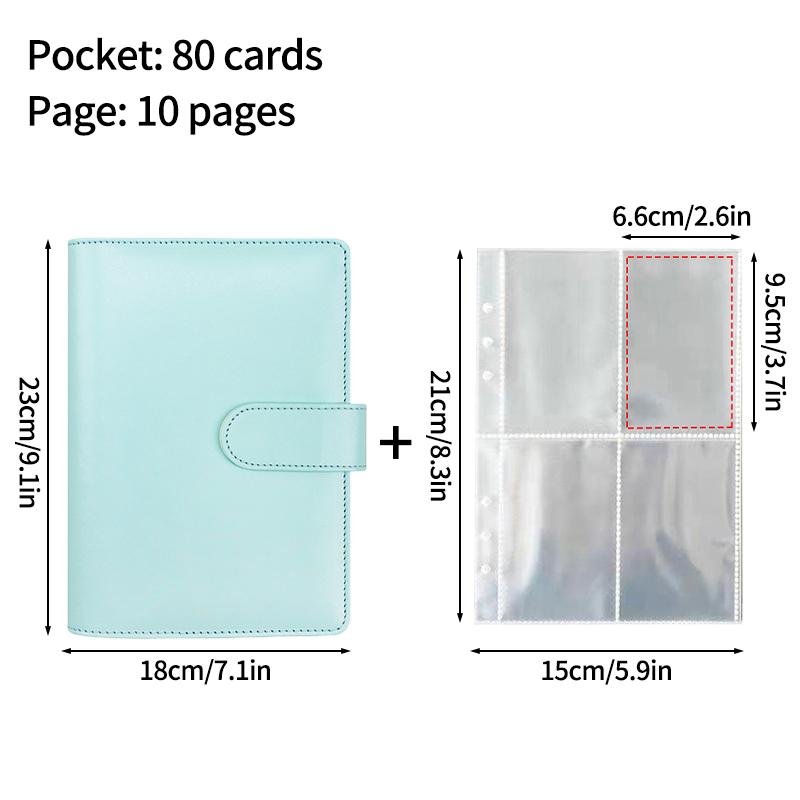 High Quality Binder Photocards A5 Photo Card Binder Kpop Idol Card Collect Book Binding Machine Picture Albums Storage Album Stationery