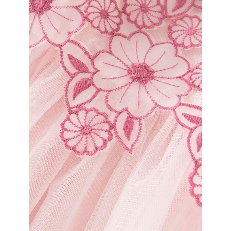 [Same Style with Mall] Dave & Bella Kids Dress Summer Dress Girl Mesh Princess Dress Girls' Birthday Dress